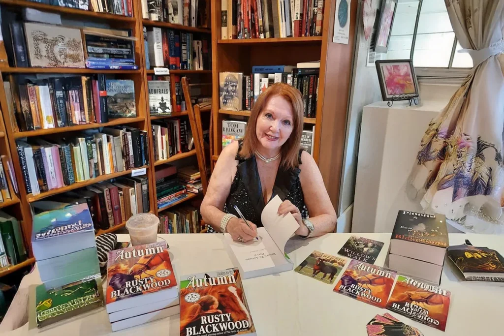 Rusty Blackwood Reflects on Her Extraordinary Literary Journey